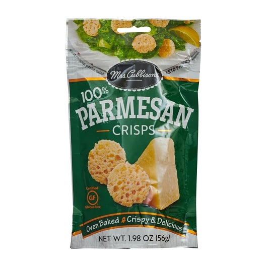 Mrs. Cubbison's PARMESAN CHEESE CRISP BAGS, 9 x 1.98 oz Case - DOT product image 3