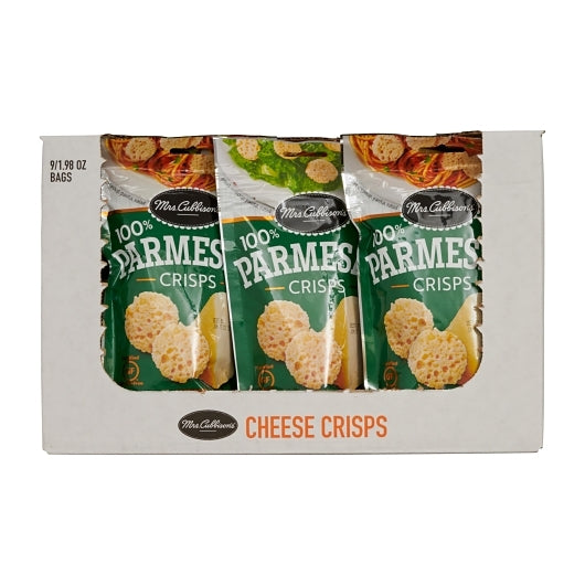 Mrs. Cubbison's PARMESAN CHEESE CRISP BAGS, 9 x 1.98 oz Case - DOT product image 7