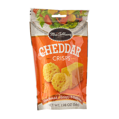 Mrs. Cubbison's CHEDDAR CHEESE CRISPS, 9 x 1.98 oz Case - DOT product image 2