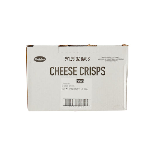 Mrs. Cubbison's CHEDDAR CHEESE CRISPS, 9 x 1.98 oz Case - DOT product image 8