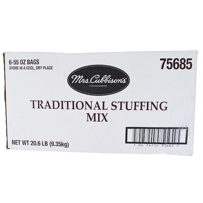 Mrs Cubbisons Traditional SEASONED Stuffing, 6 x 55 oz Case - DOT product image 6