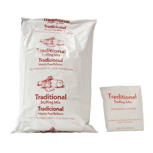 Mrs Cubbisons Traditional SEASONED Stuffing, 6 x 55 oz Case - Bakery & Desserts