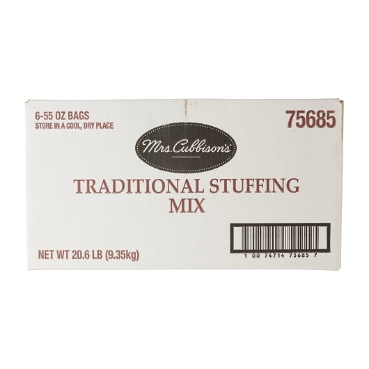 Mrs Cubbisons Traditional SEASONED Stuffing, 6 x 55 oz Case - DOT product image 5