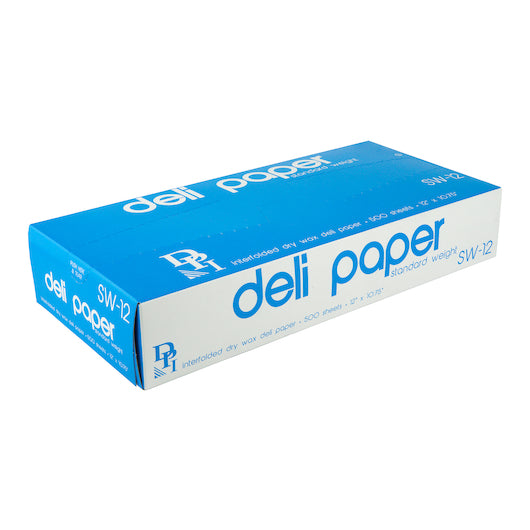 Durable Packaging Deli Sheets Standard Weight 12 Inch, 12 x 500 each Case - Disposables