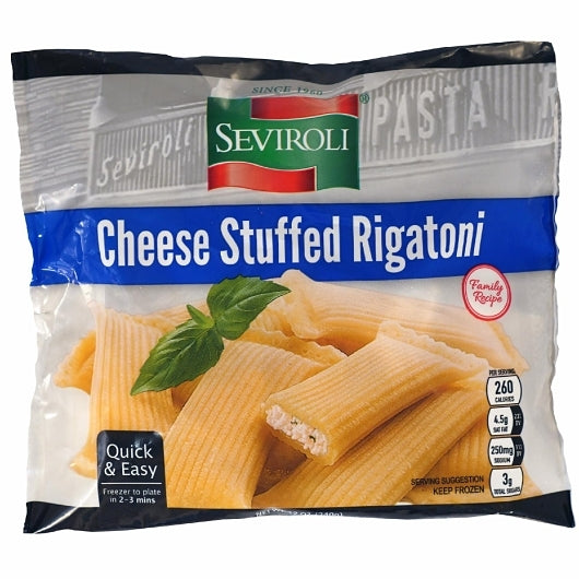 Seviroli Foods Stuffed Rigatoni, 12 x 12 oz Case - Pantry Ingredients