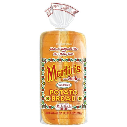 Martins Potato Bread, 8 x 16 ct Case - Frozen Potatoes Sides