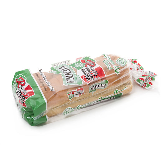 Rotellas White Vienna 12.75 Inch Vienna Sliced Bread, 6 x 1 ct Case - Breads, Rolls & Buns