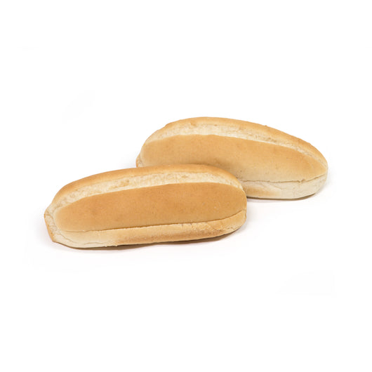 Rotellas White Sliced 6.5 Inch Split Top Hoagie Rolls, 9 x 6 ct Case - DOT product image 2