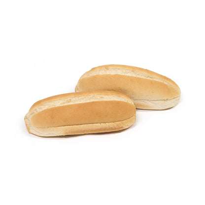 Rotellas White Sliced 6.5 Inch Split Top Hoagie Rolls, 9 x 6 ct Case - DOT product image 2