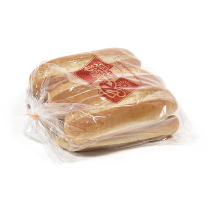Rotellas Sliced Frozen 8 Inch Sliced Wheat Hoagie Bread, 6 x 6 ct Case - Breads, Rolls & Buns