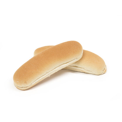 Rotellas Frozen White 8 Inch Solid White Hoagie Bread, 6 x 6 ct Case - DOT product image 2