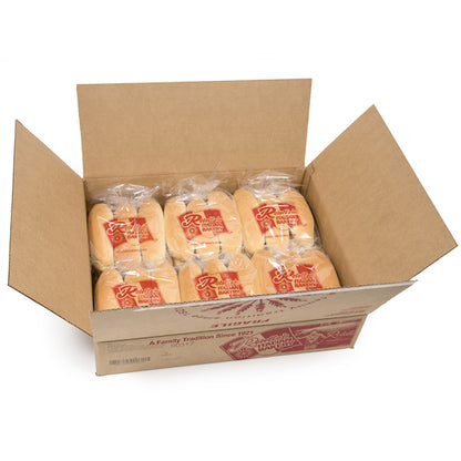 Rotellas Frozen White 8 Inch Solid White Hoagie Bread, 6 x 6 ct Case - DOT product image 5