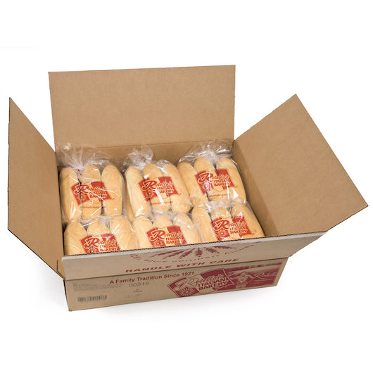 Rotellas White Sliced 8 Inch Sliced White Hoagie Bread, 6 x 6 ct Case - DOT product image 4