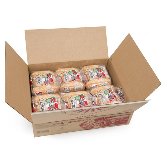 Rotellas Split Top 6 Inch Sliced Wheat Hoagie Bread, 6 x 6 ct Case - DOT product image 5
