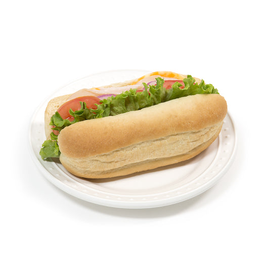 Rotellas Large Split Large Hinged Hoagie Bread, 16 x 4 ct Case - DOT product image 4