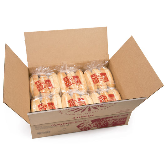 Rotellas Large Split 8 Inch Split Top Hoagie Bread, 6 x 6 ct Case - DOT product image 5