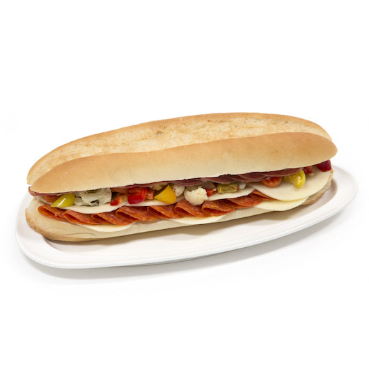 Rotellas Frozen White 12 Inch White Sub Rolls, 6 x 4 ct Case - DOT product image 4