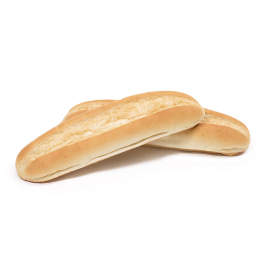 Rotellas Frozen White 12 Inch White Sub Rolls, 6 x 4 ct Case - DOT product image 2