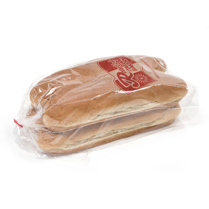 Rotellas Wheat Solid 11 Inch Wheat Sub Rolls, 6 x 4 ct Case - Breads, Rolls & Buns