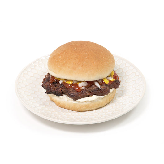 Rotellas Frozen White 4.5 Inch Hamburger Bun, 6 x 8 ct Case - DOT product image 4