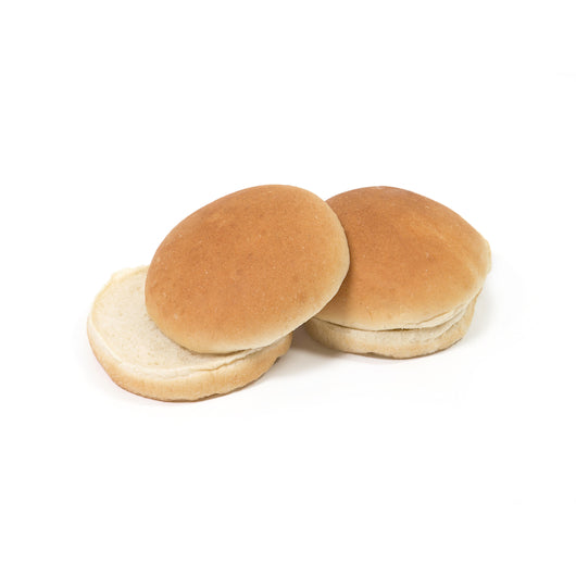 Rotellas Frozen White 4.5 Inch Hamburger Bun, 6 x 8 ct Case - DOT product image 2