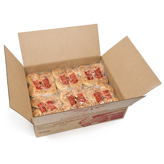 Rotellas Ready-To-Eat Onion 4.25 Inch Onion Kaiser Buns, 6 x 8 ct Case - DOT product image 5