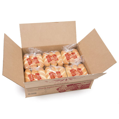 Rotellas Frozen Solid 6 Inch Solid Sour Hoagie Bread, 6 x 6 ct Case - DOT product image 5