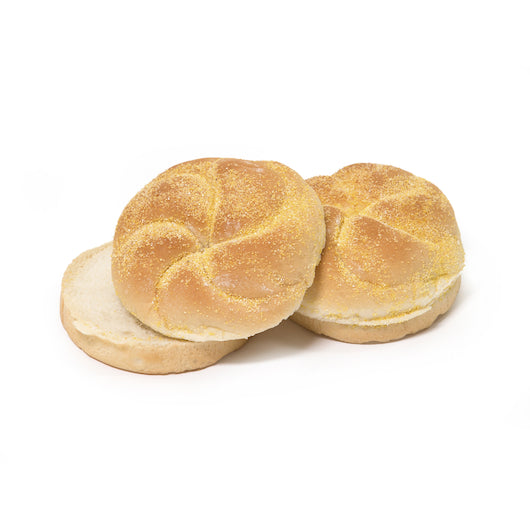 Rotellas Kaiser Corn Dusted Kaiser Dinner Roll, 12 x 8 ct Case - DOT product image 2