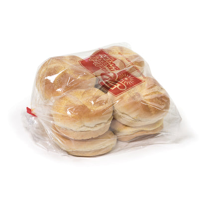 Rotellas Kaiser Corn Dusted Kaiser Dinner Roll, 12 x 8 ct Case - Pantry Ingredients