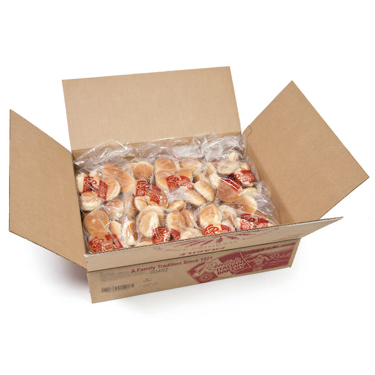 Rotellas Round Wheat Dinner Rolls, 8 x 12 ct Case - DOT product image 5