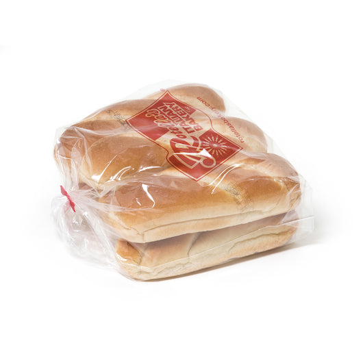 Rotellas Gourmet Scored 7 Inch Cosmic Hot Dog Buns, 9 x 6 ct Case - Breads, Rolls & Buns