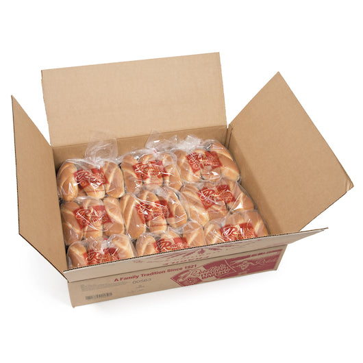 Rotellas Gourmet Scored 7 Inch Cosmic Hot Dog Buns, 9 x 6 ct Case - DOT product image 5