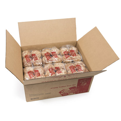 Rotellas Dark Wheat Oat Topped Hamburger Bun, 12 x 8 ct Case - DOT product image 5