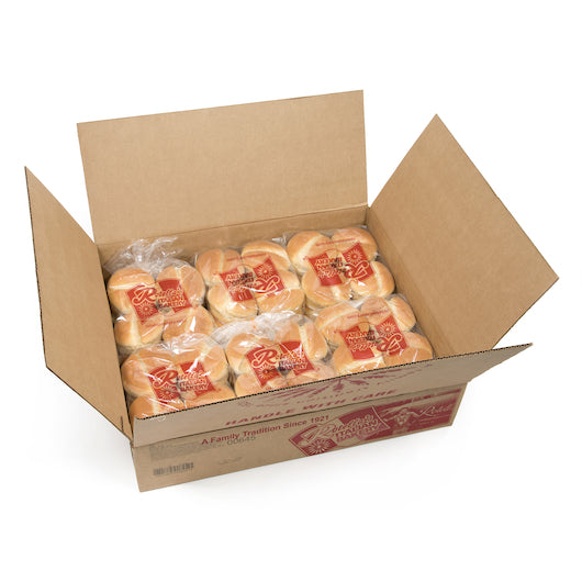 Rotellas Split Top Sour Hamburger Bun, 6 x 8 ct Case - DOT product image 5