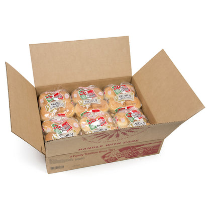 Rotellas Frozen Yellow Hamburger Bun, 6 x 8 ct Case - DOT product image 5