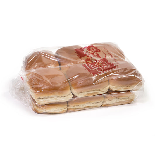 Rotellas Sweet Square 4 Inch Sweet Square Bun, 6 x 12 ct Case - Breads, Rolls & Buns