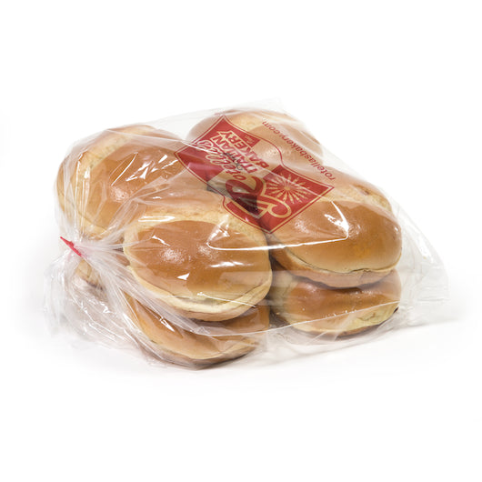 Rotellas Brioche Bun 4.25 Inch Brioche Bun, 6 x 8 ct Case - Breads, Rolls & Buns