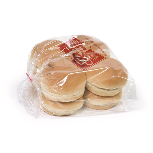 Rotellas Sliced Through 4 Inch Gourmet Hamburger Bun, 6 x 8 ct Case - Breads, Rolls & Buns