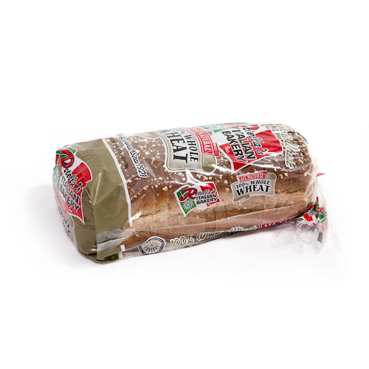 Rotellas 100% Whole Wheat Loaf Bread, 6 x 1 ct Case - Breads, Rolls & Buns