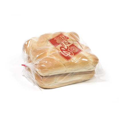 Rotellas Frozen Solid 8 Inch Solid Sour Hoagie Bread, 6 x 6 ct Case - Breads, Rolls & Buns