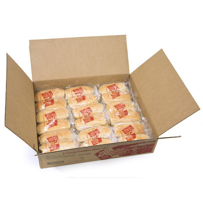 Rotellas White Sliced 7 Inch Sliced Ciabatta Hoagie Rolls, 9 x 4 ct Case - DOT product image 5