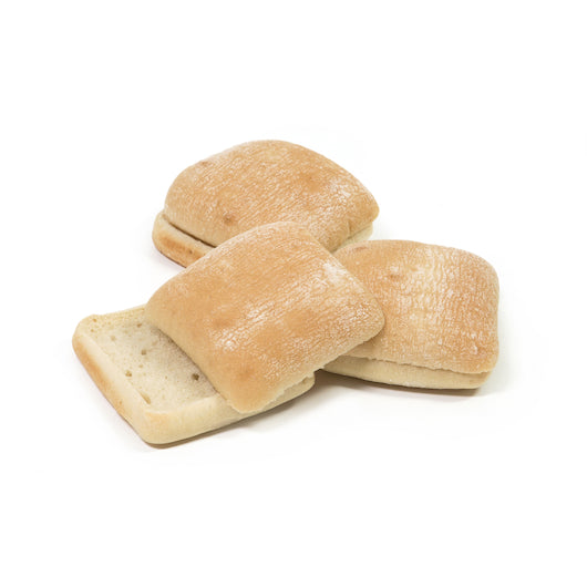 Rotellas Square Sliced 3 & 3/4 Inches Sliced Square Ciabatta, 5 x 12 ct Case - DOT product image 2