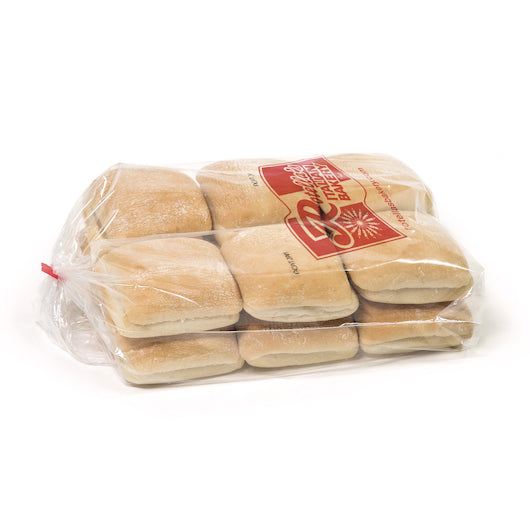 Rotellas Square Sliced 3 & 3/4 Inches Sliced Square Ciabatta, 5 x 12 ct Case - Breads, Rolls & Buns