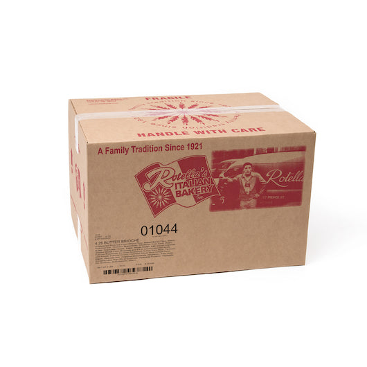 Rotellas 4.25 Inch Brioche Bread, 4 x 12 ct Case - DOT product image 3