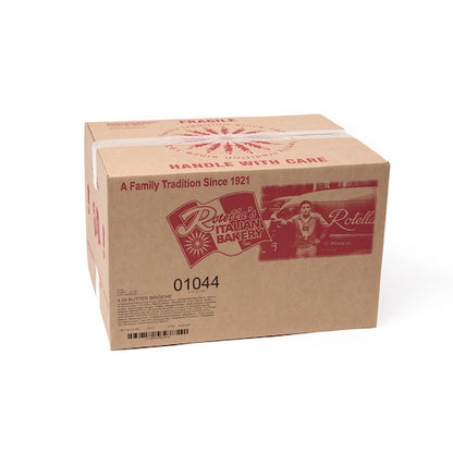 Rotellas 4.25 Inch Brioche Bread, 4 x 12 ct Case - DOT product image 3