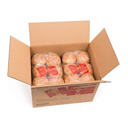 Rotellas Seeded Brioche 4 Inch Sliced Seeded Brioche Bun, 4 x 12 ct Case - DOT product image 5