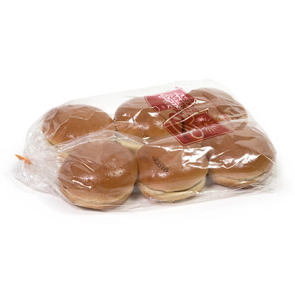 Rotella's Homestyle Brioche 4.25 Inch Homestyle Brioche Bread, 4 x 12 ct Case - Breads, Rolls & Buns
