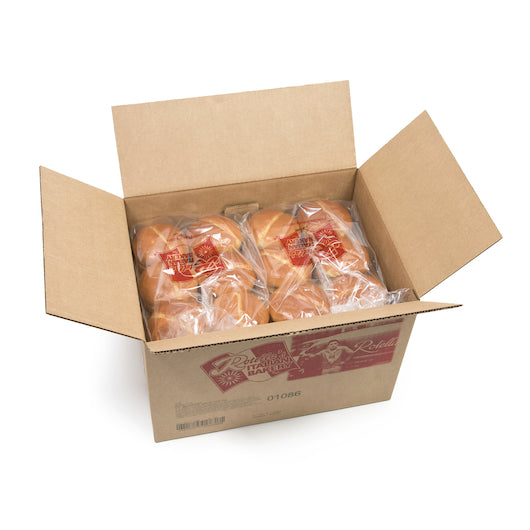 Rotella'S 3.5 Inch Split Top Sliced Brioche Bun, 4 x 12 ct Case - DOT product image 5