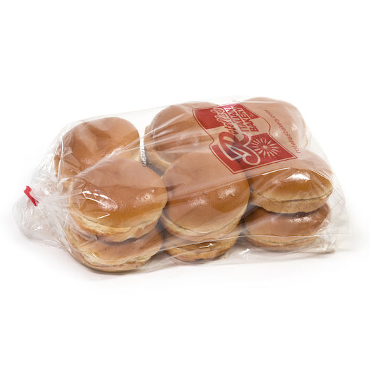 Rotellas Gourmet Bun 4.25 Inch Gourmet Bun With Shine, 5 x 12 ct Case - Breads, Rolls & Buns