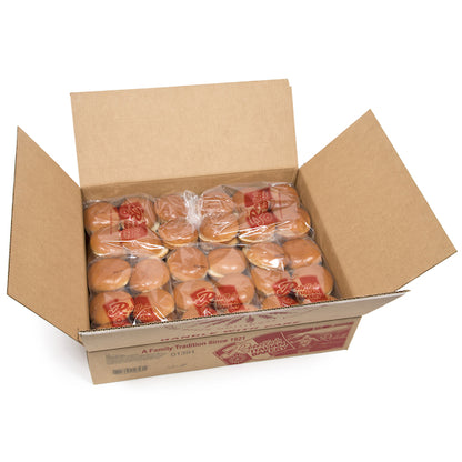 Rotellas Gourmet Bun 4.25 Inch Gourmet Bun With Shine, 5 x 12 ct Case - DOT product image 5